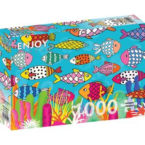 Puzzel 1000 stukjes ENJOY - Vissen met patroon