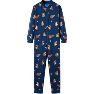 Kinderonesie 140 blauw