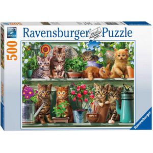 Katjes In Het Rek Puzzel (500 Stukjes)