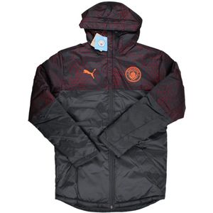 2023-2024 Man City Graphic Winter Jacket (Strong Grey)