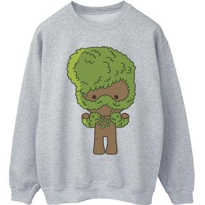 Marvel Heren I Am Groot Chibi Flex Sweatshirt (4XL) (Sportgrijs)