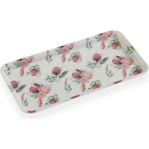 Dienblad Versa Blommor Melamine 16 x 1,4 x 30 cm