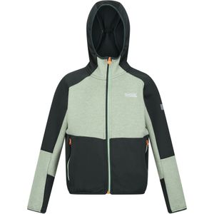 Regatta Kinder/Kinder Dissolver VII Full Zip Fleecejack (116) (Donkerste spar/zoetblauw)