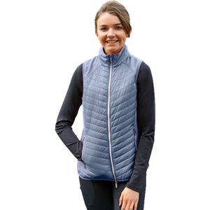 Hy Dames/Dames Gewatteerd Gilet (XL) (Riviera Blauw)