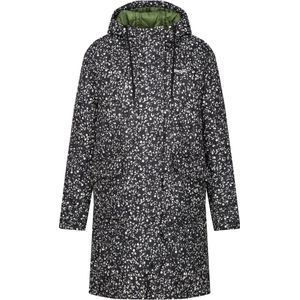 Regatta Dames/Dames Orla Kiely Midi gewatteerd jack met all-over print (42 DE) (Bessen Bubble Zwart)