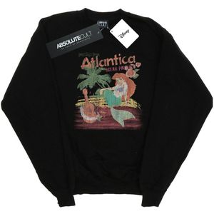 Disney Dames/Dames De Kleine Zeemeermin Groeten Van Atlantica Sweatshirt (L) (Zwart)
