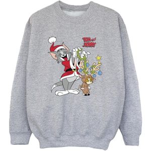 Tom & Jerry Boys Christmas Reindeer Sweatshirt