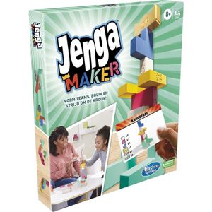 Jenga Maker - Bouw en verover de kroon! Voor teams vanaf 8 jaar.