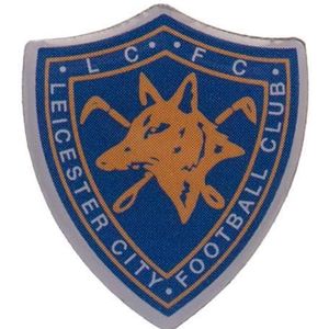 Leicester City FC Retro metalen badge  (Blauw)