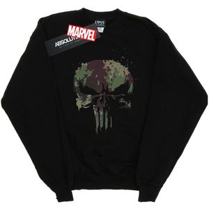 Marvel Womens/Ladies The Punisher TV Series Camo Skull Sweatshirt