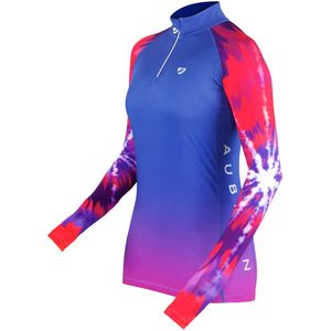 Aubrion Womens/Ladies Hyde Park XC Tie Dye Cross Country Shirt