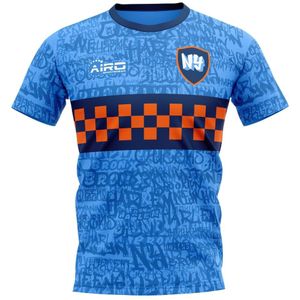 2022-2023 New York Home Concept Football Shirt - Kids