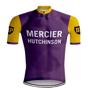 Retro Wielershirt Mercier Hutchinson - REDTED (L)