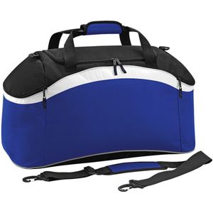 Bagbase Teamwear weekendtas  (Helder Koningsblauw/Zwart/Wit)