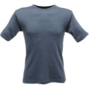 Regatta Heren Thermisch Ondergoed Korte Mouw Vest / T-Shirt (2XLarge) (Denim)