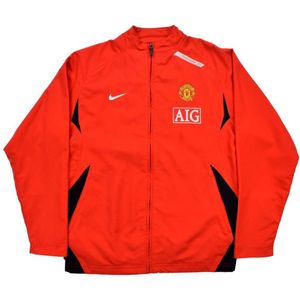 2007-2008 Man Utd Walkout Jacket (red)