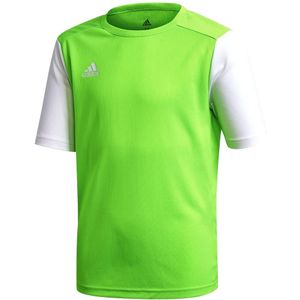 adidas - Estro 19 Jersey JR - Groen Voetbalshirt - 140