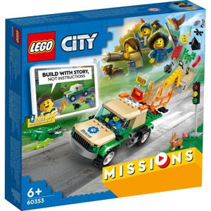 Playset Lego City 60353 Wild Animal Rescue Missions (246 Onderdelen)