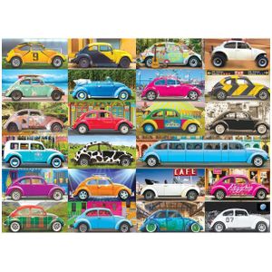 Puzzel Eurographics - VW Kever - Gone Places, 1000 stukjes