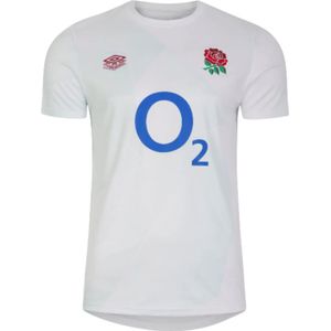2023-2024 England Rugby Warm Up Jersey (Brilliant White)