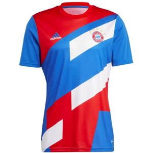2022-2023 Bayern Munich Pre-Match Shirt (Red-White-Blue)