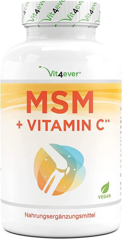 Vit4ever msm + vitamine c – 365 tabletten