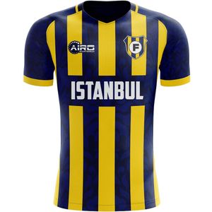 2022-2023 Fenerbahce Home Concept Football Shirt - Kids (Long Sleeve)