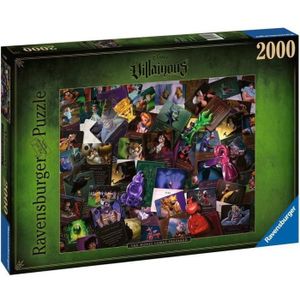 Puzzel Villainous All Villains (2000 Stukjes)