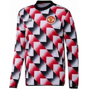 2022-2023 Man Utd Pre-Match Warm Top (White)