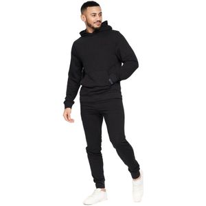 Crosshatch Mens Emmon Hoodie And Joggers Set