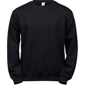 Tee Jays Heren Power Organic Sweatshirt (XL) (Zwart)
