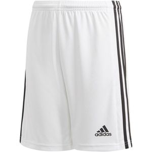 adidas - Squadra 21 Shorts Youth - Witte Voetbalbroekjes - 152