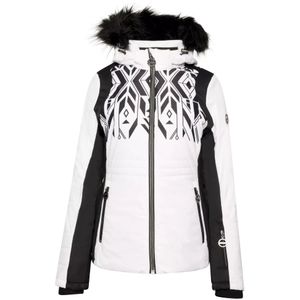 Dare 2B Dames/Dames Prestige II Luxe Printed Ski Jacket (46 DE) (Wit/zwart)