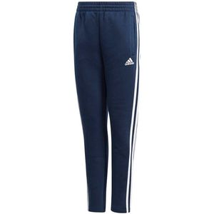 adidas - Young Boys 3 Stripes BR Pant - Fleece Broek - 140
