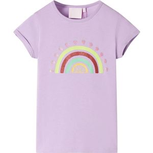 Kindershirt 92 lila