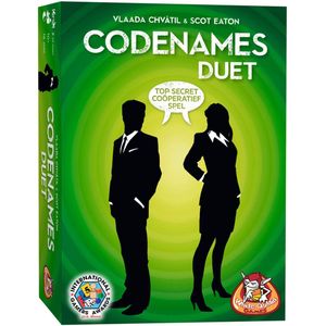 Codenames Duet - White Goblin Games: Coöperatief spel voor 2 spelers, contacteer 15 spionnen in een drukke stad!