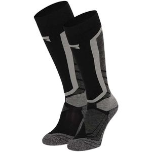 Xtreme - Snowboard sokken Unisex - Multi zwart - 45/47 - 2-Paar - Skisokken