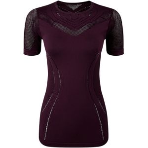 TriDri Dames/dames TriDri 3D Fit Naadloze Sport Top (M) (Mulberry)