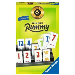 Ravensburger Let's Play Rummy - Spannend spel voor 2-4 spelers, leeftijd 8-99 jaar