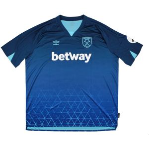 Umbro West Ham United Fc Short Sleeve T-shirt Third Blauw M