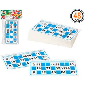 Bingo 48 Kaarten 4 Stuks