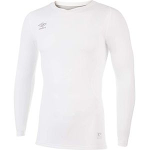 Umbro Heren Elite V Neck Base Layer Top (3XL) (Wit)