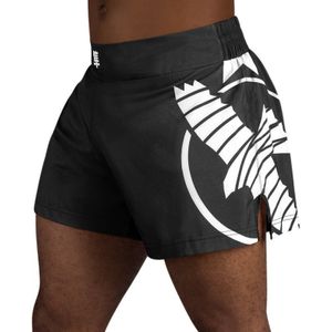 Hayabusa Icon Kickboxing Shorts - zwart  /  wit - M
