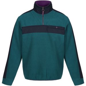 Regatta Heren Vintage Fleece Top (3XL) (Vuren Groen/Navy)