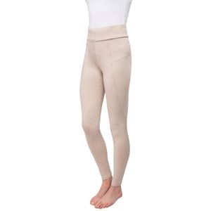 HyPERFORMANCE Meisjes paardrijbroek (116) (Beige)