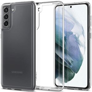 Samsung Galaxy S21 hoesje Spigen Ultra Hybrid Crystal Clear
