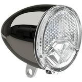 koplamp 606 E-bike 6-48 volt donker chroom 15 lux