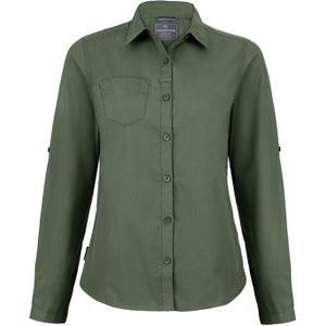 Craghoppers Dames/dames Expert Kiwi Shirt met lange mouwen (34 DE) (Cederhout Groen)
