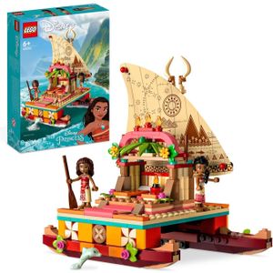 LEGO Disney Princess Vaiana’s Ontdekkingsboot Bouwset - 43210