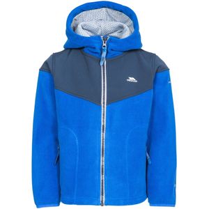 Trespass Jongens Bieber Hooded Fleece Jacket (98) (Blauw)